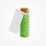 Mărturie Handmade – Sticluță cu Nisip (2 Culori) - imagine 12