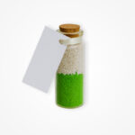 Mărturie Handmade – Sticluță cu Nisip (2 Culori) - imagine 10