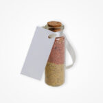 Mărturie Handmade – Sticluță cu Nisip (2 Culori) - imagine 7