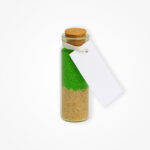 Mărturie Handmade – Sticluță cu Nisip (2 Culori) - imagine 5