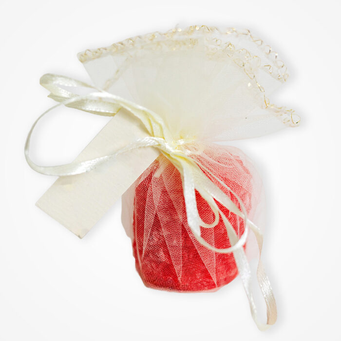 Mărturie Handmade – Lumânare Cilindru Trandafir - imagine 3