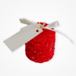 Mărturie Handmade – Lumânare Cilindru Trandafir