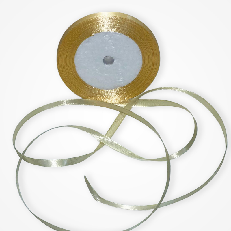 panglica-satinata-0.6cm-22m-maro-deschis-0 Panglică Satinată Maro Deschis – 0,6 cm x 22 m