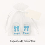 Pantofiori din sticlă – mărturii elegante pentru botez - imagine 2