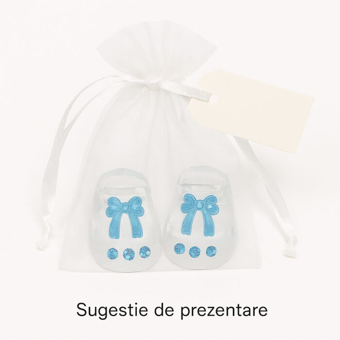 Pantofiori din sticlă – mărturii elegante pentru botez - imagine 2