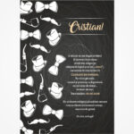 Invitație cavaler de onoare „Misiune cu stil”